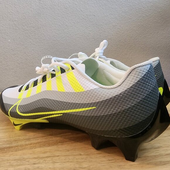 Nike Vapor Edge Speed 360 Grey Volt Football Cleats Shoes Mens 13 DQ5110-071 - Picture 4 of 15